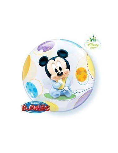 Globo burbuja Mickey 56cm