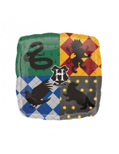 Globo foil escudos Harry Potter 43 cm