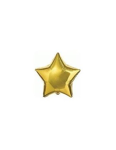 Globo foil estrella dorada , 45 cm