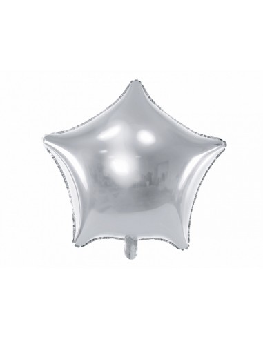 Globo foil estrella plata , 70 cm