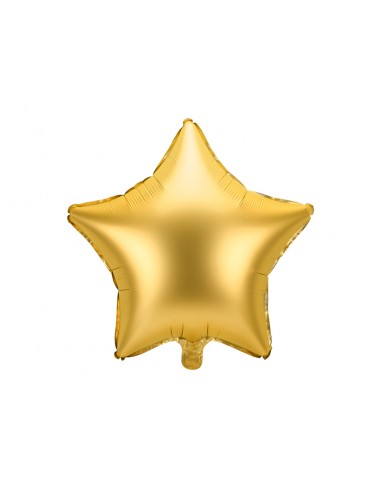 Globo foil estrella oro , 48 cm