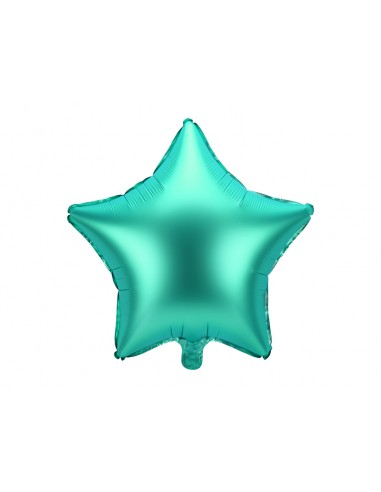 Globo foil estrella verde ,48 cm