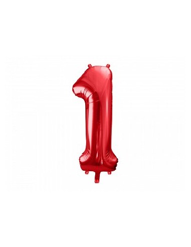Globo foil rojo 1 , 86 cm