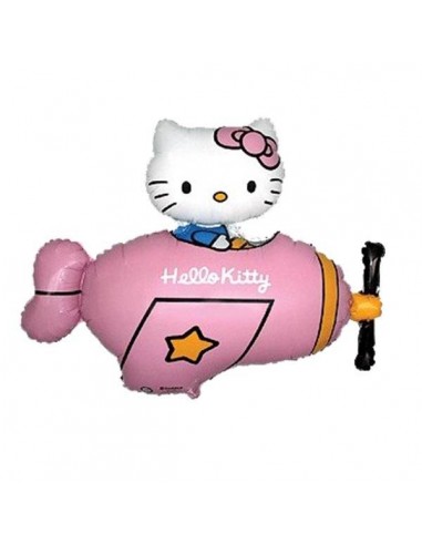 Globo foil Hello Kitty avión , 77 x...