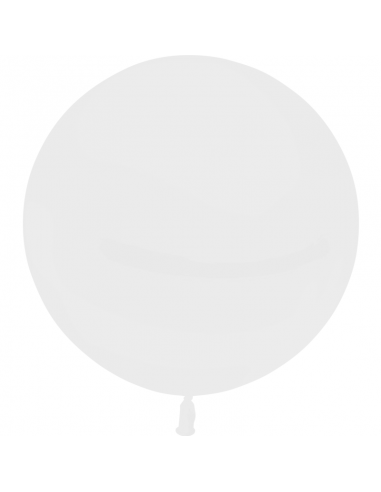 Globo latex blanco , 60 cm