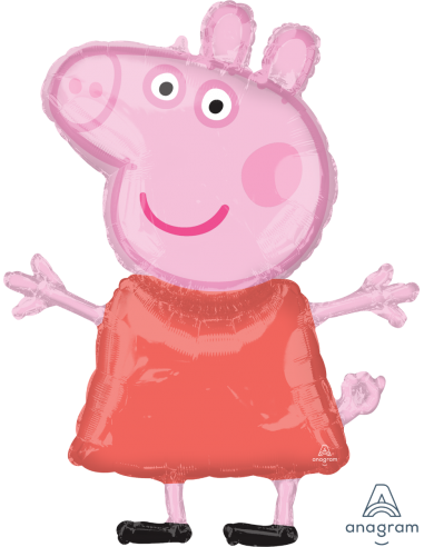 Globo foil Peppa Pig ,63 x 81 cm