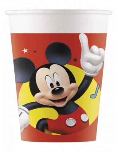 Vasos Mickey , 200 ml , 6 uds