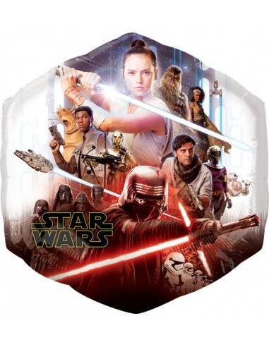 Globo foil Star Wars ,58 cm