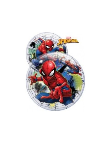 Globo burbuja Spiderman , 56 cm