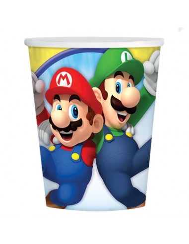 Vasos Super Mario , 8 uds