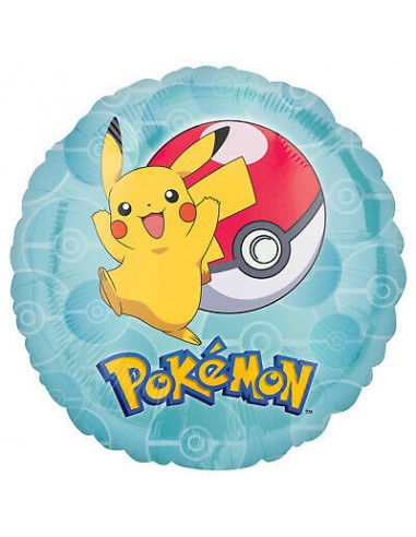 Globo foil Pokemon , 43 cm