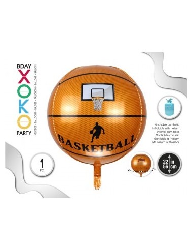Globo baloncesto,56 cm