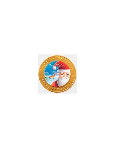 Medallón chocolate Santa, 60 gr