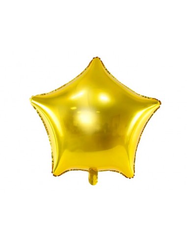Globo estrella dorada, 45 cm