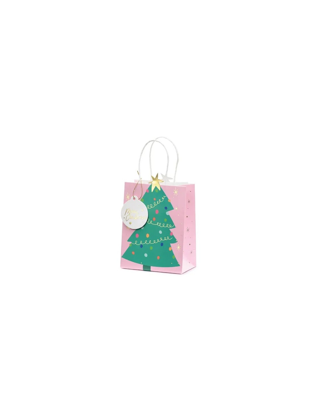 Bolsa árbol de Navidad, 14 x 20,5 x 8 cm