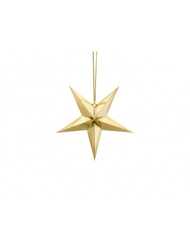 Estrella dorada , 30 cm