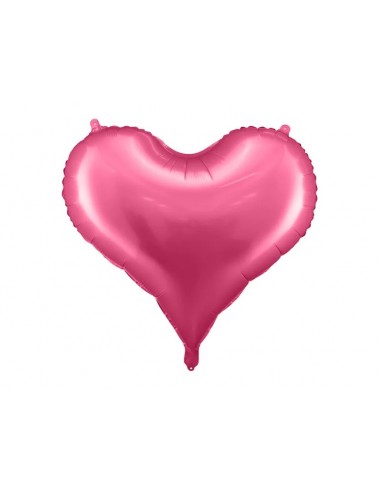 Globo corazón rosa , 75 x 64,5 cm