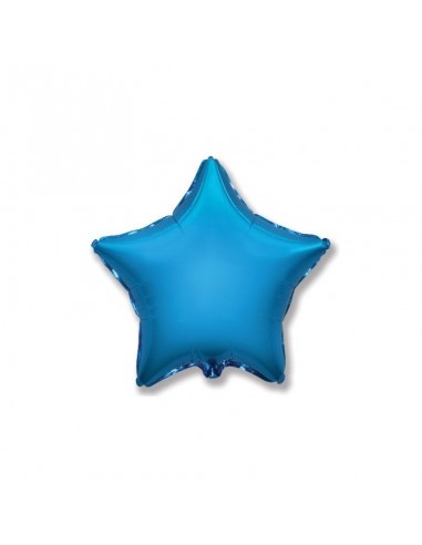 Globo estrella azul, 48 cm