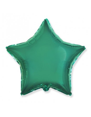 Globo estrella turquesa , 48 cm