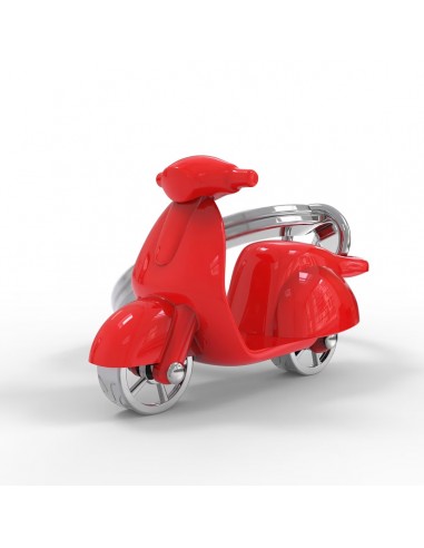 Llavero  scooter roja
