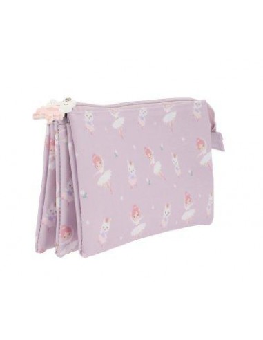 Estuche ballet tres compartimentos