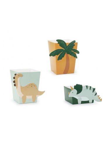 Cajas dinosaurios,6 uds