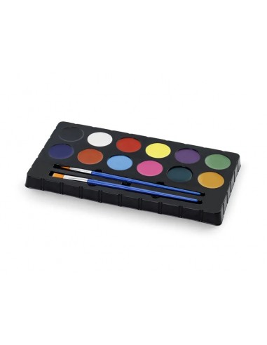 Pinturas para cara,12 colores