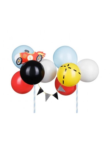 Toppers globos coches