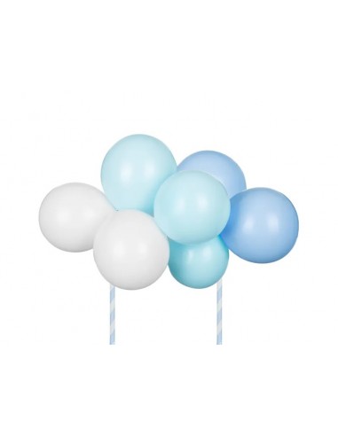 Topper globos colores