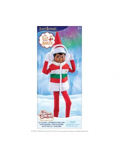 Chaleco y orejeras para Elf on the Shelf