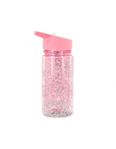 Botella glitter estrellas Tutete