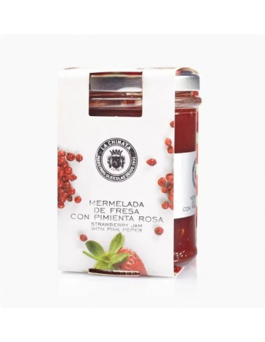 Mermelada de fresa y pimienta rosa,La...