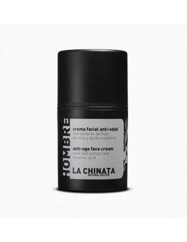 Crema facial antiedad hombre,La Chinata