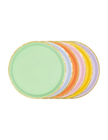 Platos pastel, 6 uds