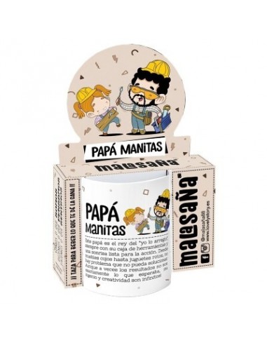 Taza papá manitas