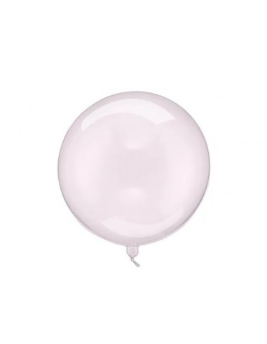 Globo burbuja rosa,40 cm