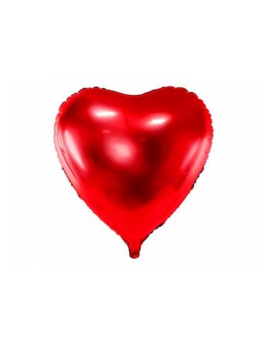 Globo foil corazon rojo  72 x 73 cm